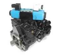 Pompe à pistons circuit fermé Série 40 - 46cm3/tr - commande ON/OFF - SAE-B - 15 dents - PTO SAEA