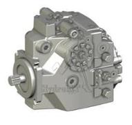 Pompe à pistons circuit fermé H1P 100cm3/tr - commande Prop - SAE-C - 14 dents - PTO SAEA