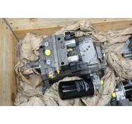 Pompe à pistons circuit fermé HPV - 135cm3/tr - commande Prop - SAE-D - 27 dents - PTO SAEB