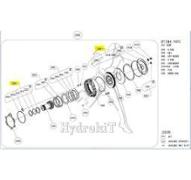 Pochette de joints frein F05 Poclain B77439W