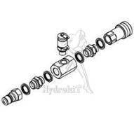 Druckmessadapter mit Kupplungen G1/2"