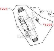 SOLENOID VALVE 4/3,NG6,12V,DIN CONN