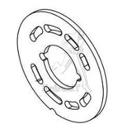 Rechtes Verteilerglas H1P078R CP17 +2,5° Danfoss 11125563