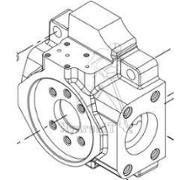 END CAP-PUMP J RAD CCWII AUX