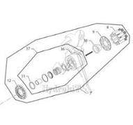 kit Bloc cylindre Pistons serie 20 - SMF2/070 (22) - SPV2/070 (22)