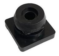 Gleitstopfen POM schwarz