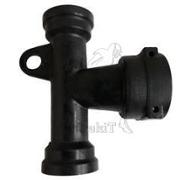 Sauganschluß H, P 52 schwarz