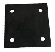 Gummiplatte Eqdm 402 Baulager