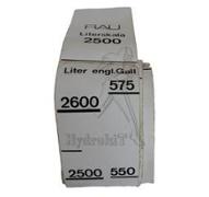 Literskala für 14 GV 25