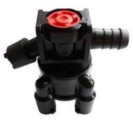 Vierfachdüsenstock rechts ohne Düse