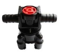 Vierfachdüsenstock mitte ohne Düsen