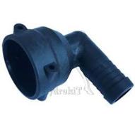 Winkelstülptülle AS40  D=25 90 Grad