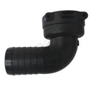 Winkelstülptülle mit Schlauchanschl