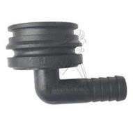 Stecktülle mit Schlauchanschluß 90°