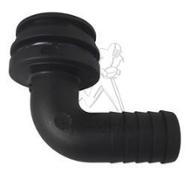 Stecktülle mit Schlauchanschluß 90°