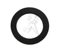 "Flachdichtung Gummi 3/4\ 27,5x39,5