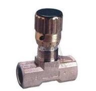 Restricteur de débit manuel unidirectionnel G3/8 - 350bar - Inox