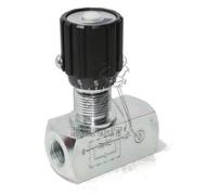 Restricteur de débit manuel unidirectionnel G1/4 - 350bar