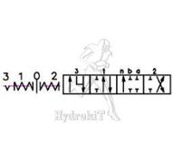 Schieber mit Feder/Kerbe für DM051 - Doppelwirkung mit schwe