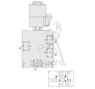 Electrovanne à tiroir 4/2 - G3/4 - 24vdc - 60 l/min - 240bar