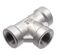 Té égal Fem/Fem/Fem - 3/4NPT - Inox 316L