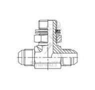 7/8 JIC - 1/2 BSP drehbares T-Stück mit Außengewinde