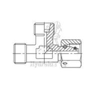 Té tournant renversé DIN 10S M18x150