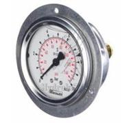 Manomètre Ø63mm raccord arrière 0/60 bar - G1/4 - Inox/Laiton