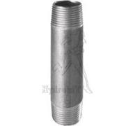 Mamelon Mâle/Mâle G1"1/2 conique Lg 200mm - Galva - Basse Pression - 40/49