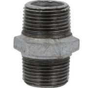 Union égal Mâle/Mâle G4" conique - Galva - Basse Pression - 102/114