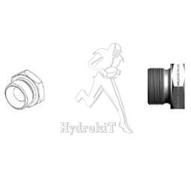 Adaptateur male BSPT 3/4 - femelle GAZ 3/8