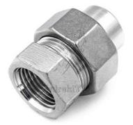 Union lisse femelle DN25 - Ø33.7mm - G1 conique - Inox 316L - 3 pièces Série M6L