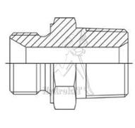 1/2 BSP männlich / 1/2 NPT männlich konische Verbindung
