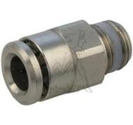 Union male enfichable 6LL - 1/4 BSP conique - Acier - Renforcé pour nipple - SKF