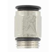 UNION MALE DROIT ENFICHABLE Ø8