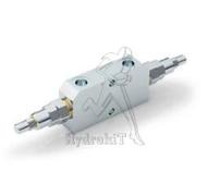 Valve d'équilibrage double G1/2 - 50L/min - R:3.1/1 - 350bar