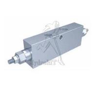 Valve d'équilibrage double G1/2 - 60L/min - R:4.3/1 - 500bar