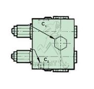 Valve d'équilibrage double G3/4- 95L/min - R:10/1 - 350bar