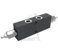 Valve d'équilibrage double G3/8 - 40L/min - R:4/1 - 210bar