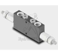 Valve d'équilibrage double G1 - 180L/min - R:7/1 - 210bar - compensée