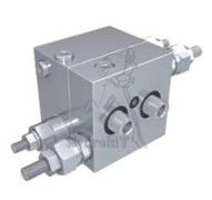 Valve d'équilibrage controle de charge moteur OMP/OMR G3/8 - 40L/min 350bar R:4.2/1 + pil frein