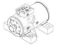 Vérin rotatif HELAC L20-4.5 90° - 508 Nm - avec valve