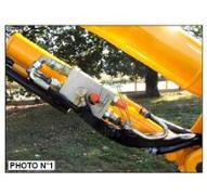 Kit clapet sécurite flèche JCB 8018 8016 8014 fleche tubulaire BSP