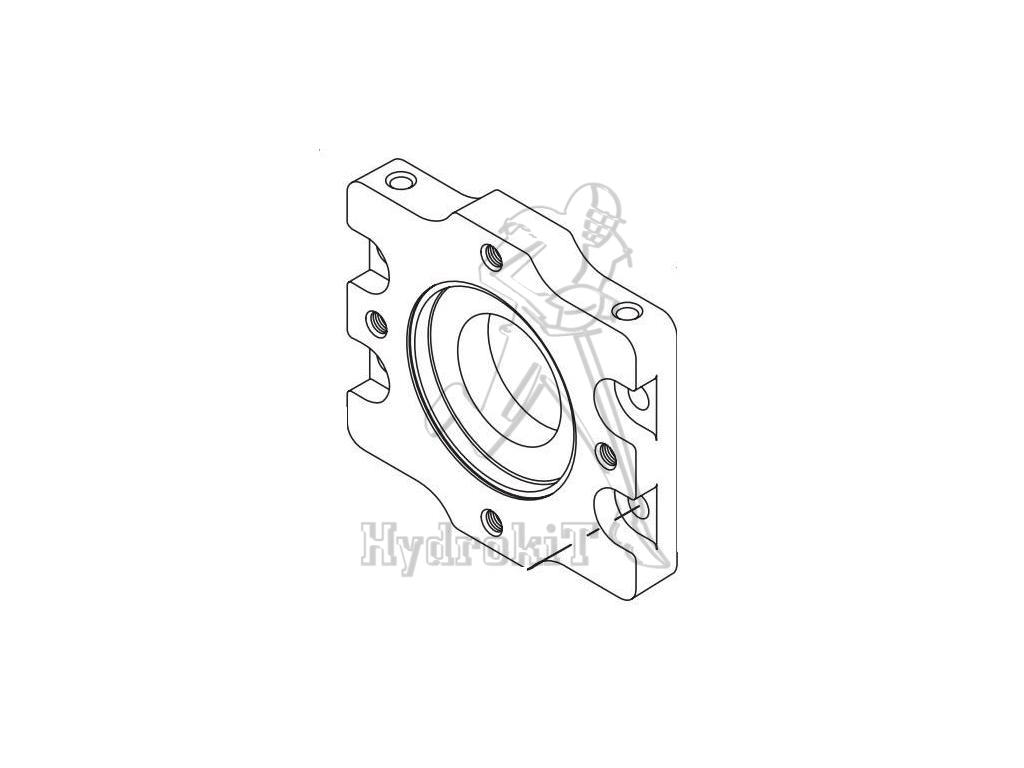 SAE B S45 Rahmen E Adapter Danfoss 1700565