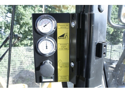 Betriebsdruck Eisenbahnwagen-Schieber