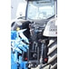 Heck eines Traktors mit der dritten Hand für hydraulischen Oberlenker