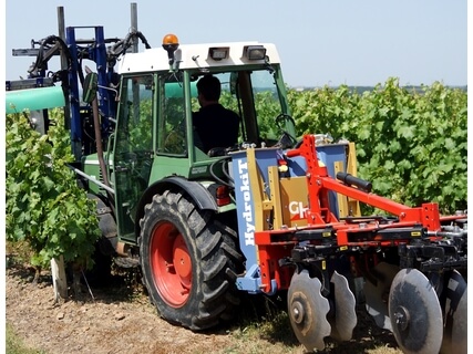 Tractor at work with GHVI