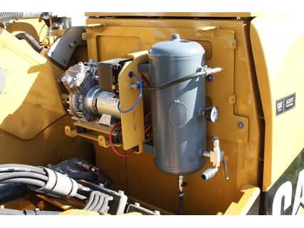 Water tank for dust suppression