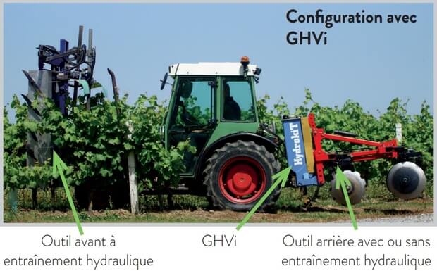 GHVI on tractor