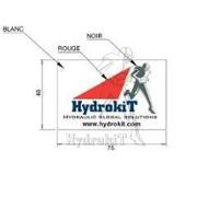 Autocollant HYDROKIT Fond Blanc - 75x48mm